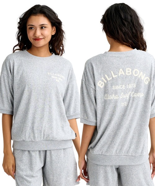 BILLABONG(ビラボン)の「BILLABONG ウィメンズ PILE SS TOPS セーター 【2026年春夏モデル】(ニット/セーター・レディース・グレー/ネイビー/ブルー系その他/ホワイト・LARGE/MEDIUM)」の3枚目の写真