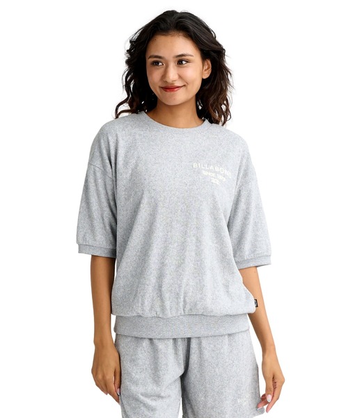 BILLABONG(ビラボン)の「BILLABONG ウィメンズ PILE SS TOPS セーター 【2026年春夏モデル】(ニット/セーター・レディース・グレー/ネイビー/ブルー系その他/ホワイト・LARGE/MEDIUM)」の8枚目の写真