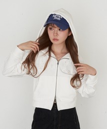 RAY CASSIN | ロゴパッチワークパーカー(パーカー)