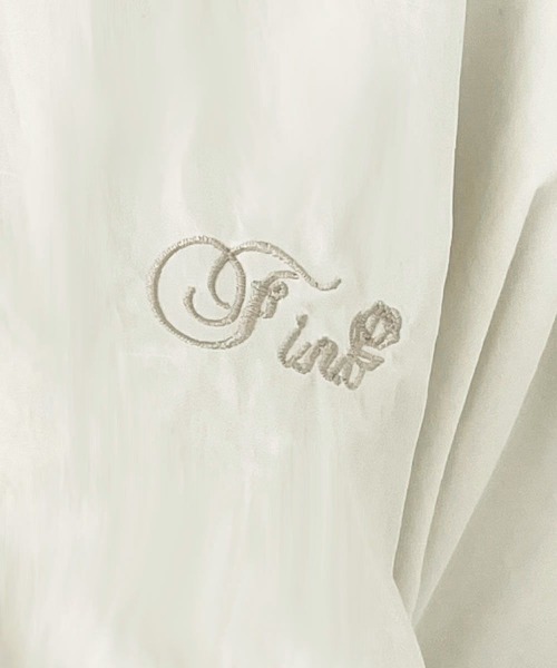 F i.n.t（フィント）の「【セットアップ対応】レースセーラー衿ブルゾン（ブルゾン・レディース・オフホワイト/ホワイト×パープル・FREE）」の12枚目の写真