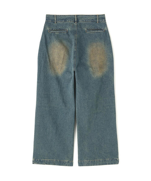 DANKE SCHON(ダンケシェーン)の「【WEB&DEPOT限定】DankeSchon/ダンケシェーン/VINTAGE DENIM PANTS(デニムパンツ・レディース・その他18/ブルー・M/L/XL)」の4枚目の写真