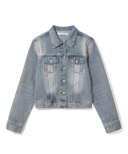 DECET WOMEN(デケット ウーマン)の「Cropped Denim Jacket DCWJK002LIGHTBLUE(デニムジャケット・レディース・その他・SMALL/MEDIUM/LARGE)」の11枚目の写真