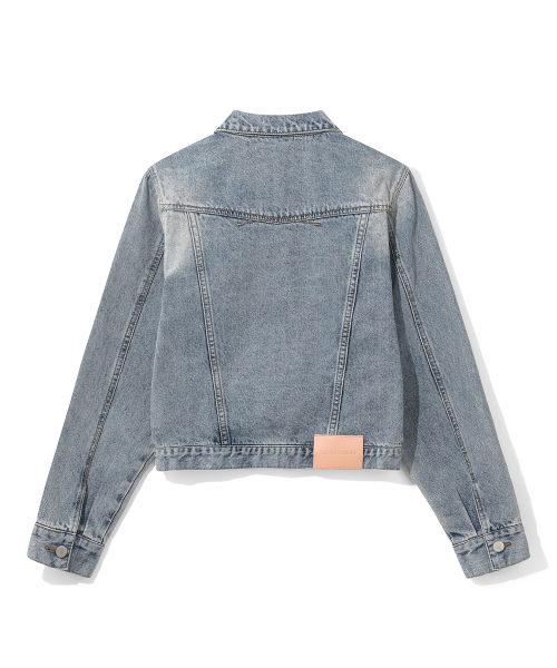 DECET WOMEN(デケット ウーマン)の「Cropped Denim Jacket DCWJK002LIGHTBLUE(デニムジャケット・レディース・その他・SMALL/MEDIUM/LARGE)」の12枚目の写真