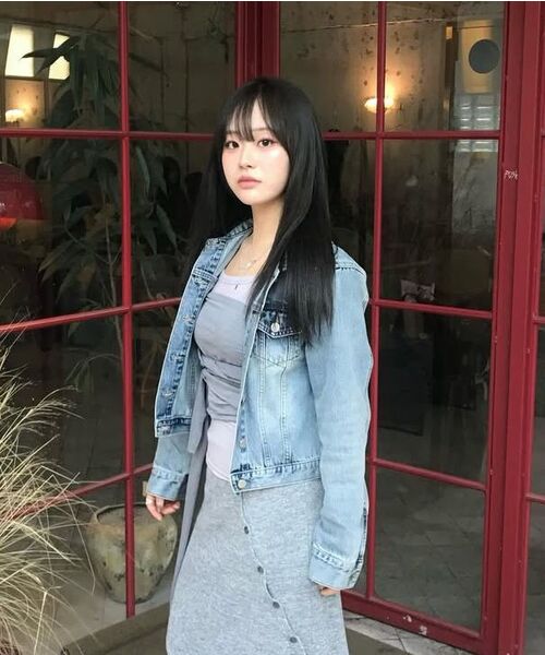 DECET WOMEN(デケット ウーマン)の「Cropped Denim Jacket DCWJK002LIGHTBLUE(デニムジャケット・レディース・その他・SMALL/MEDIUM/LARGE)」の16枚目の写真