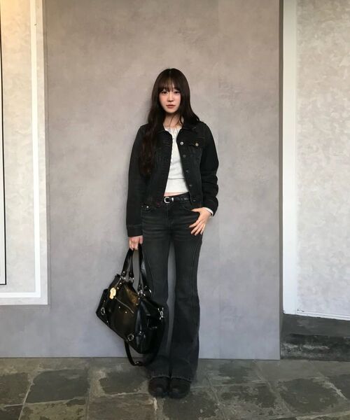DECET WOMEN(デケット ウーマン)の「Cropped Denim Jacket DCWJK002LIGHTBLUE(デニムジャケット・レディース・その他・SMALL/MEDIUM/LARGE)」の20枚目の写真