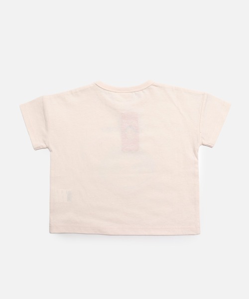 chil2（チルツー）の「〈ペコ＆ポコ〉半袖Tシャツ（Tシャツ/カットソー・キッズ・スモークピンク/クリーム・90cm/80ｃｍ/130cm/120cm/110cm/100cm）」の4枚目の写真