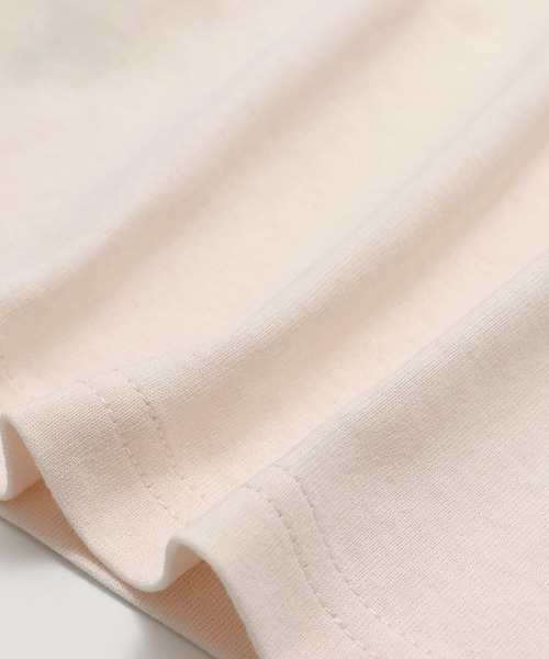 chil2（チルツー）の「〈ペコ＆ポコ〉半袖Tシャツ（Tシャツ/カットソー・キッズ・スモークピンク/クリーム・90cm/80ｃｍ/130cm/120cm/110cm/100cm）」の9枚目の写真