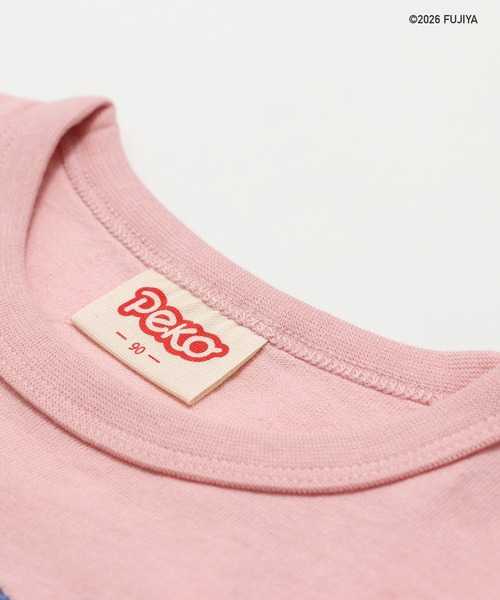 chil2（チルツー）の「〈ペコ＆ポコ〉半袖Tシャツ（Tシャツ/カットソー・キッズ・スモークピンク/クリーム・90cm/80ｃｍ/130cm/120cm/110cm/100cm）」の11枚目の写真