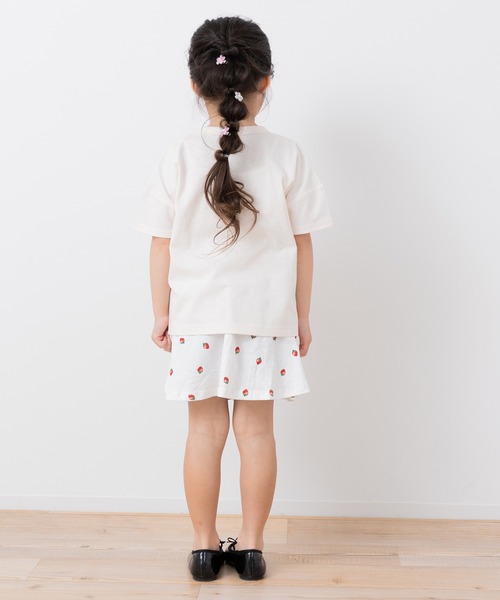 chil2（チルツー）の「〈ペコ＆ポコ〉半袖Tシャツ（Tシャツ/カットソー・キッズ・スモークピンク/クリーム・90cm/80ｃｍ/130cm/120cm/110cm/100cm）」の15枚目の写真