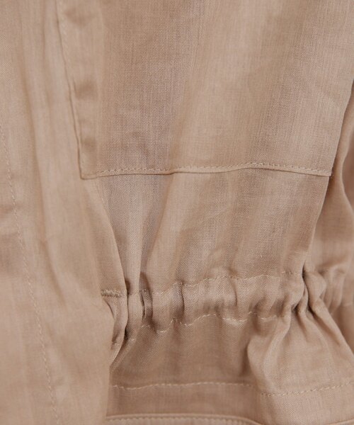 GALLARDAGALANTE(ガリャルダガランテ)の「【WEB限定リバイバル】シアーミリタリージャケット(その他アウター・レディース・グレイッシュベージュ/ブラック/ブラウン/カーキ・FREE)」の10枚目の写真