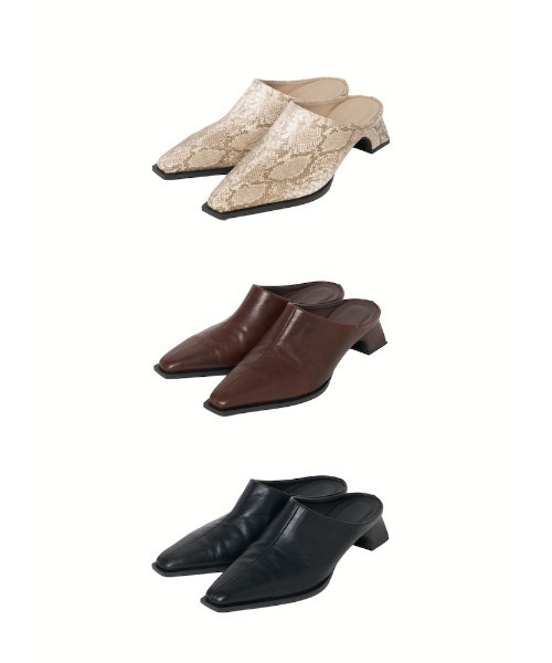 sahara(サハラ)の「Pointed Toe Mules(その他シューズ・レディース・その他/ブラック/ブラウン・L/S/M)」の19枚目の写真