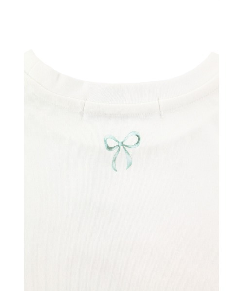 ALEXIA STAM（アリシアスタン）の「[CALNAMUR x ALEXIA STAM] Logo Tee /にこるんコラボT（Tシャツ/カットソー・レディース・ホワイト・FREE）」の2枚目の写真