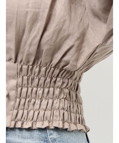 GYDA（ジェイダ）の「2WAYギャザーオフショルコルセットブラウス（シャツ/ブラウス・レディース・その他1/ベージュ/オフホワイト・FREE）」の11枚目の写真