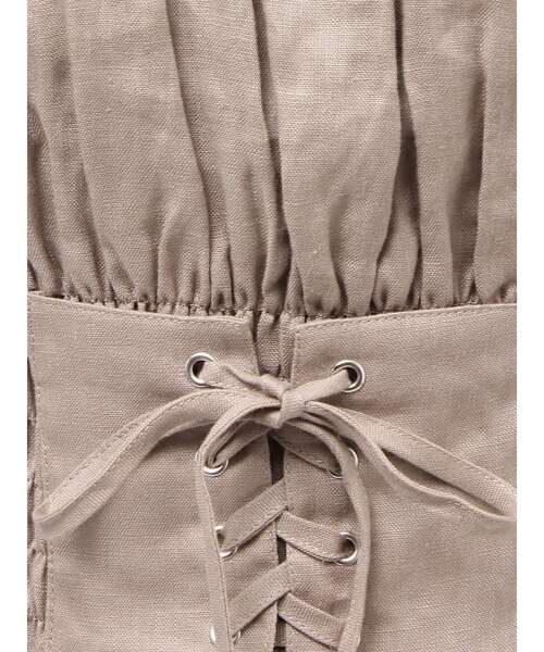 GYDA（ジェイダ）の「2WAYギャザーオフショルコルセットブラウス（シャツ/ブラウス・レディース・その他1/ベージュ/オフホワイト・FREE）」の17枚目の写真