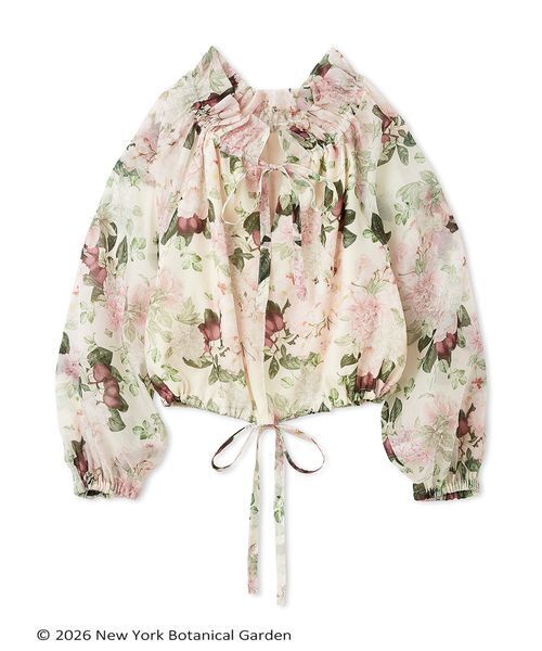 SNIDEL（スナイデル）の「NYBG 2wayギャザーブラウス（シャツ/ブラウス・レディース・ホワイト/マルチ/ライトピンク・F）」の14枚目の写真