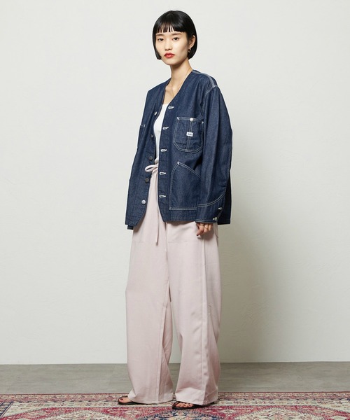 Lee（リー）の「エンジニアシャツジャケット DUNGAREES（その他アウター・レディース・インディゴブルー・MEDIUM/SMALL）」の14枚目の写真