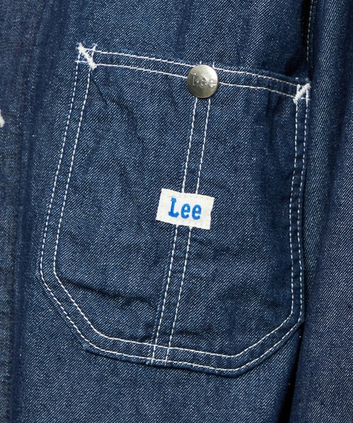 Lee（リー）の「エンジニアシャツジャケット DUNGAREES（その他アウター・レディース・インディゴブルー・MEDIUM/SMALL）」の9枚目の写真