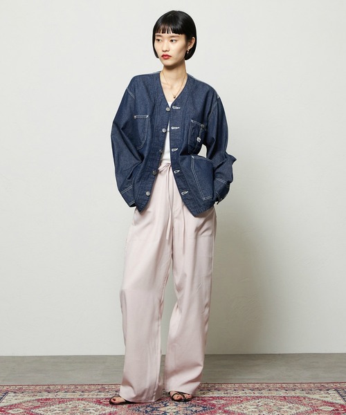 Lee（リー）の「エンジニアシャツジャケット DUNGAREES（その他アウター・レディース・インディゴブルー・MEDIUM/SMALL）」の13枚目の写真