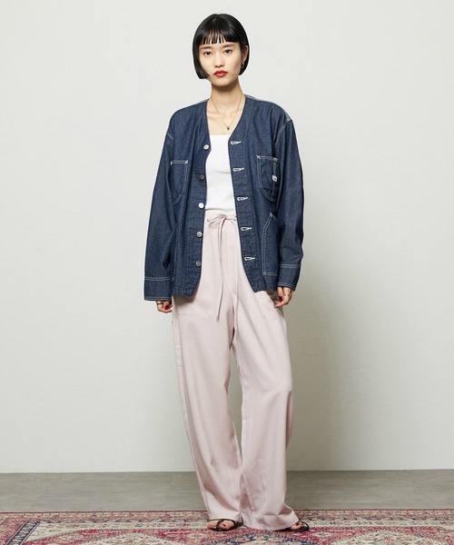 Lee（リー）の「エンジニアシャツジャケット DUNGAREES（その他アウター・レディース・インディゴブルー・MEDIUM/SMALL）」の15枚目の写真