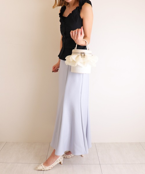 artemis by DIANA(アルテミスバイダイアナ)の「シアージョーゼット ポインテッドトゥパンプス(パンプス・レディース・ブラック/アイボリー/グレー/ピンク・22.0cm/22.5cm/23.0cm/23.5cm/24.0cm/24.5cm/25.0cm)」の14枚目の写真