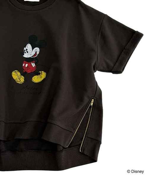 ＋81BRANCA（ハチイチブランカ）の「BARNYARDSTORM / ＋81BRANCA別注 / Mickey / ハンサムスウェット【WEB限定】（スウェット・レディース・ホワイト/ダークブラウン・FREE）」の13枚目の写真