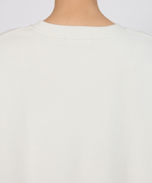 ＋81BRANCA（ハチイチブランカ）の「BARNYARDSTORM / ＋81BRANCA別注 / Mickey / ハンサムスウェット【WEB限定】（スウェット・レディース・ホワイト/ダークブラウン・FREE）」の16枚目の写真