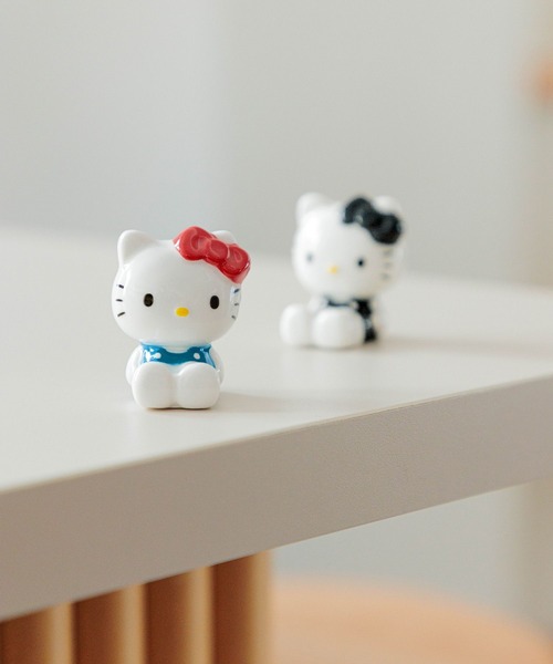 Me%(ミィパーセント)の「【HELLO KITTY】箸置き 612461(食器・レディース・レッド/ブラック・FREE)」の6枚目の写真