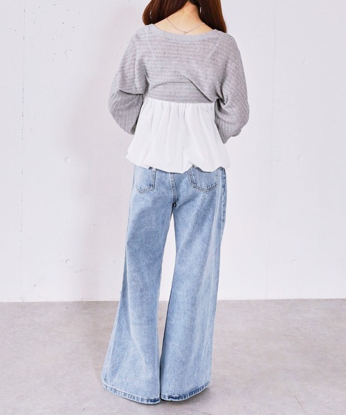 archives（アルシーヴ）の「バルーンビスチェ×ニットボレロＳＥＴ（ワンピース・レディース・ピンク/グレー/アイボリー/ブラック・MEDIUM）」の12枚目の写真