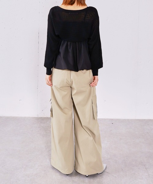 archives（アルシーヴ）の「バルーンビスチェ×ニットボレロＳＥＴ（ワンピース・レディース・ピンク/グレー/アイボリー/ブラック・MEDIUM）」の20枚目の写真