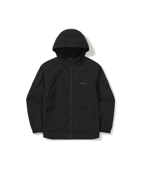 Snow Peak（スノーピーク）の「Snow Peak / Taslan Pocket Windbreaker  タスランポケットウィンドブレーカー 海外限定（ナイロンジャケット・メンズ・ダークグリーン/オリーブ/ブラック・M/XL/L）」の2枚目の写真