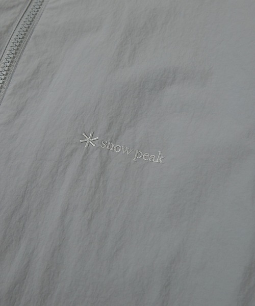 Snow Peak（スノーピーク）の「Snow Peak / Taslan Pocket Windbreaker  タスランポケットウィンドブレーカー 海外限定（ナイロンジャケット・メンズ・ダークグリーン/オリーブ/ブラック・M/XL/L）」の9枚目の写真