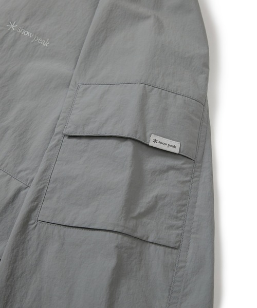 Snow Peak（スノーピーク）の「Snow Peak / Taslan Pocket Windbreaker  タスランポケットウィンドブレーカー 海外限定（ナイロンジャケット・メンズ・ダークグリーン/オリーブ/ブラック・M/XL/L）」の13枚目の写真