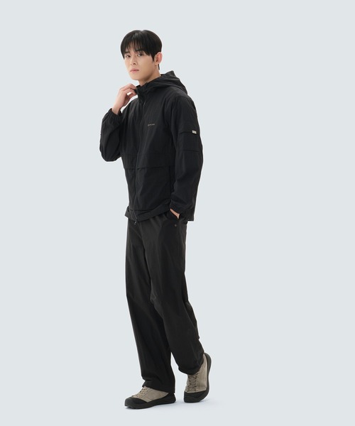Snow Peak(スノーピーク)の「Snow Peak / Taslan Pocket Windbreaker タスランポケットウィンドブレーカー 海外限定(ナイロンジャケット・メンズ・ダークグリーン/オリーブ/ブラック・M/XL/L)」の18枚目の写真