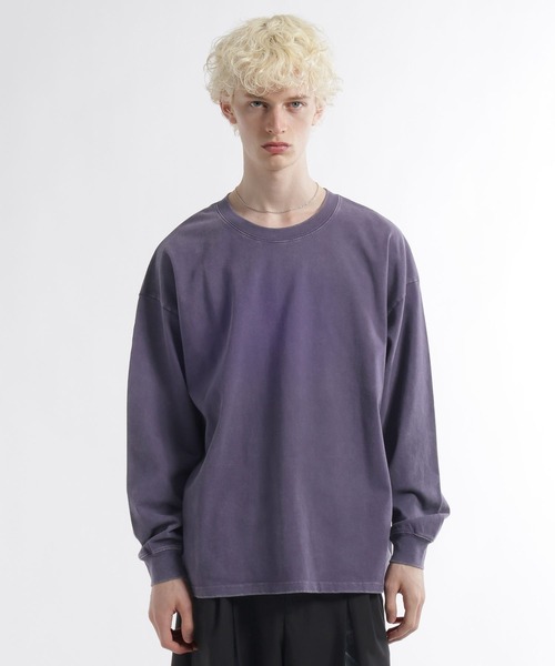 HARE（ハレ）の「Vintageバックプリントカットソー(HARE)（Tシャツ/カットソー・メンズ・ブラック/パープル/ネイビー・MEDIUM/SMALL）」の2枚目の写真