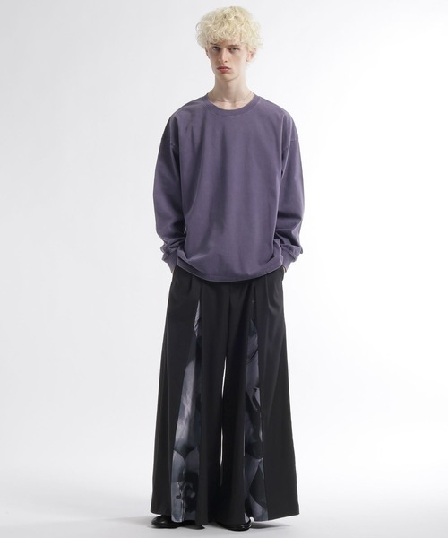 HARE（ハレ）の「Vintageバックプリントカットソー(HARE)（Tシャツ/カットソー・メンズ・ブラック/パープル/ネイビー・MEDIUM/SMALL）」の7枚目の写真