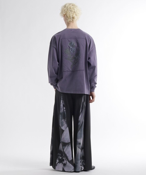 HARE（ハレ）の「Vintageバックプリントカットソー(HARE)（Tシャツ/カットソー・メンズ・ブラック/パープル/ネイビー・MEDIUM/SMALL）」の8枚目の写真