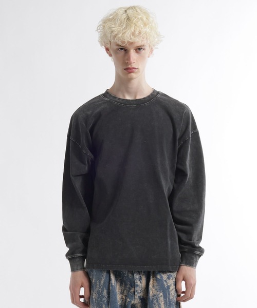 HARE（ハレ）の「Vintageバックプリントカットソー(HARE)（Tシャツ/カットソー・メンズ・ブラック/パープル/ネイビー・MEDIUM/SMALL）」の16枚目の写真