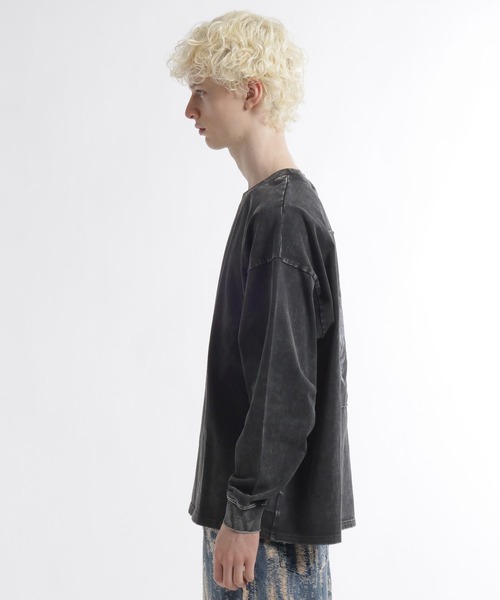 HARE（ハレ）の「Vintageバックプリントカットソー(HARE)（Tシャツ/カットソー・メンズ・ブラック/パープル/ネイビー・MEDIUM/SMALL）」の17枚目の写真