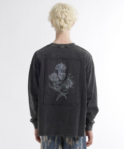 HARE（ハレ）の「Vintageバックプリントカットソー(HARE)（Tシャツ/カットソー・メンズ・ブラック/パープル/ネイビー・MEDIUM/SMALL）」の18枚目の写真