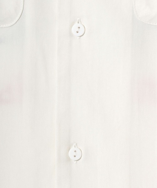 BEN DAVIS(ベンデイビス)の「BEN DAVIS/ベンデイビス SOUVENIR OC SS SHIRT/オーバーサイズ ドレープ バックプリント刺繍 オープンカラー 半袖シャツ/レディース メンズ(シャツ/ブラウス・メンズ・ブラック/オフホワイト/ライトグリーン・M/XL/L)」の17枚目の写真