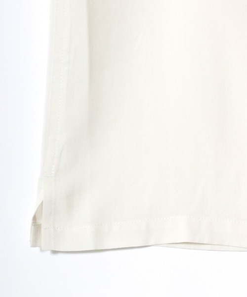 BEN DAVIS(ベンデイビス)の「BEN DAVIS/ベンデイビス SOUVENIR OC SS SHIRT/オーバーサイズ ドレープ バックプリント刺繍 オープンカラー 半袖シャツ/レディース メンズ(シャツ/ブラウス・メンズ・ブラック/オフホワイト/ライトグリーン・M/XL/L)」の21枚目の写真