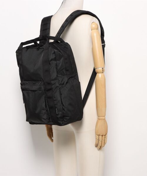 WILD THINGS(ワイルドシングス)の「【WILD THINGS】FLIGHT 2WAY BACKPACK(バックパック/リュック・メンズ・ライトグレー/ブラック・FREE)」の9枚目の写真