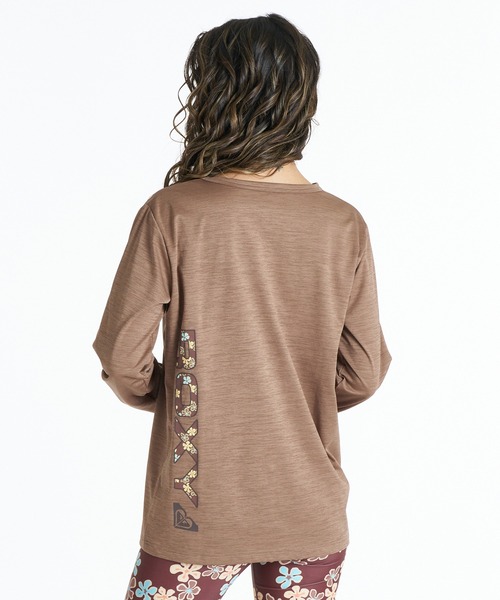 ROXY(ロキシー)の「ROXY/ロキシー レディース 長袖 ロンT 水陸両用 RLY261615M UT(Tシャツ/カットソー・レディース・ブラウン/ブラック/ホワイト・FREE)」の15枚目の写真