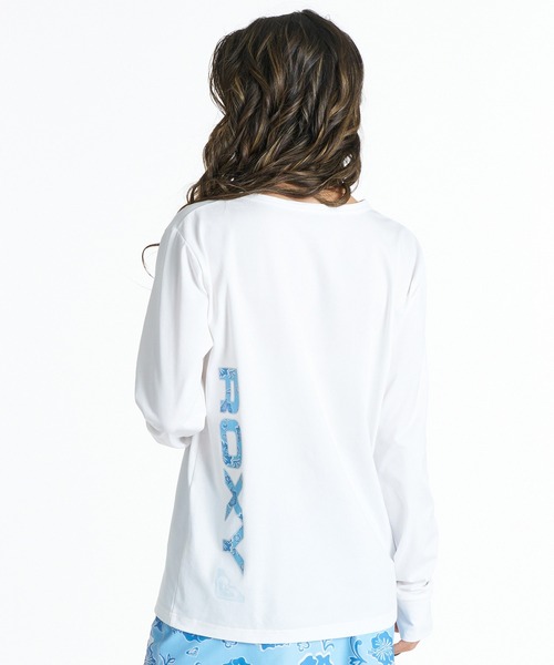 ROXY(ロキシー)の「ROXY/ロキシー レディース 長袖 ロンT 水陸両用 RLY261615M UT(Tシャツ/カットソー・レディース・ブラウン/ブラック/ホワイト・FREE)」の7枚目の写真