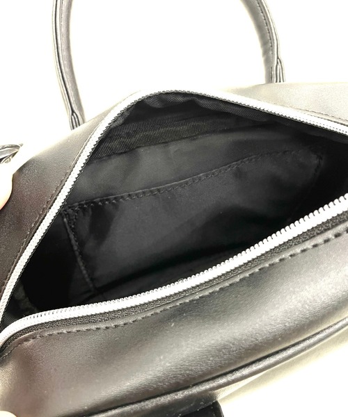 repipi armario(レピピ アルマリオ)の「ミニボストンBAG(ショルダーバッグ・キッズ・サックスブルー/ブラック/ドット・ONESIZE)」の19枚目の写真