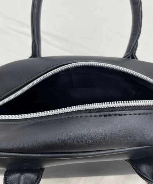 repipi armario(レピピ アルマリオ)の「ミニボストンBAG(ショルダーバッグ・キッズ・サックスブルー/ブラック/ドット・ONESIZE)」の20枚目の写真