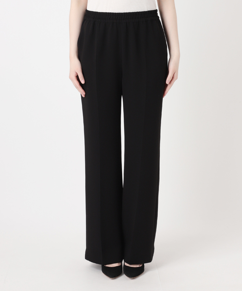 AP STUDIO（エーピーストゥディオ）の「ジョーゼットプルオンパンツ（スラックス・レディース・ブラック/オリーブ・34/36/38/40）」の20枚目の写真