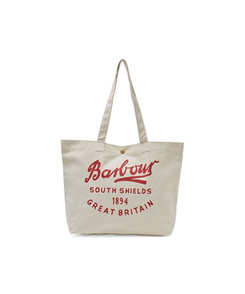 Barbour(バブアー)の「(BARBOUR)SCRIPT TOTE BAG(トートバッグ・レディース・ホワイト・ONE SIZE)」の9枚目の写真