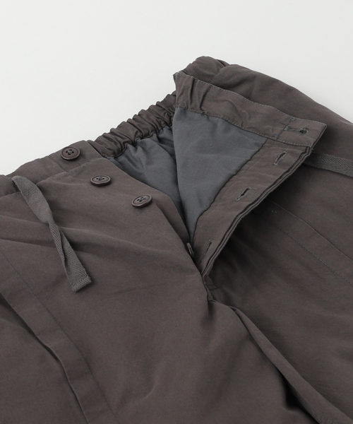 B.C STOCK（ベーセーストック）の「Twill tuck PT（その他パンツ・メンズ・ホワイト/エメラルドブルー/チャコールグレー・FREE）」の18枚目の写真