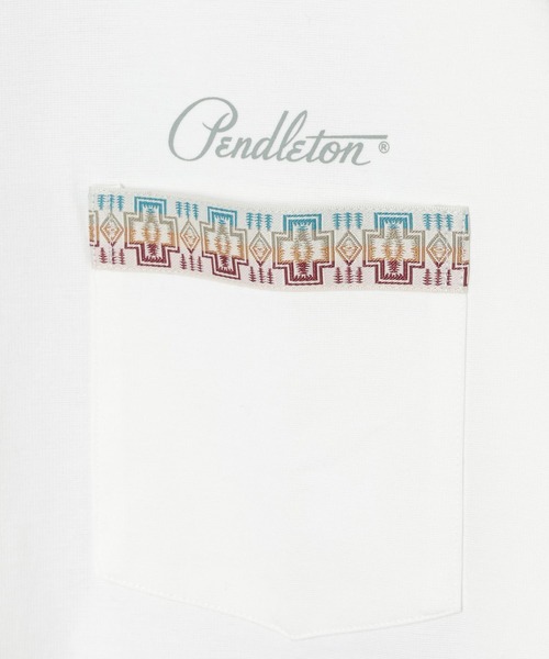 PENDLETON(ペンドルトン)の「【PENDLETON(ペンドルトン)】別注SOLOTEXバックプリントTシャツ26SS(Tシャツ/カットソー・メンズ・グレー/ホワイト/チャコール/アイボリー/ホワイト系1・LARGE/MEDIUM)」の14枚目の写真